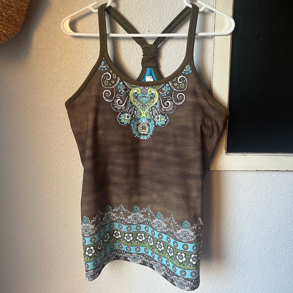 Athleta Yoga Boho Racerback Tank